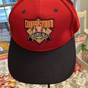 Cooperstown Dreams Park Red & Navy Baseball Cap